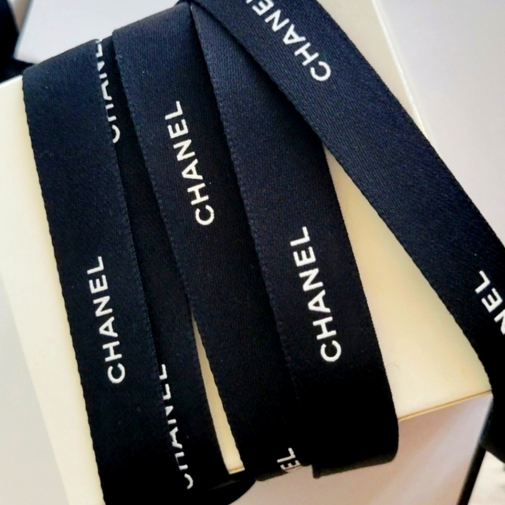 Authentic CHANEL ribbon 36'' (1 yard)